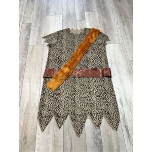 Underwraps Caveman Fred Flintstone and Barney Rubble Halloween Costume Adult Siz